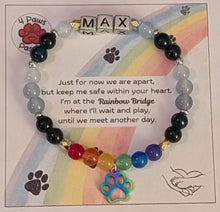 Load image into Gallery viewer, Rainbow Bridge Memorial Bracelet