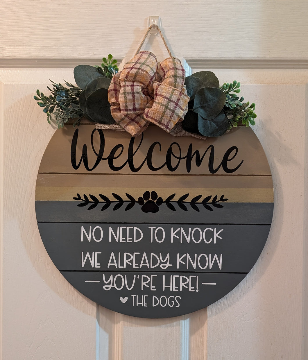 Welcome Door Sign